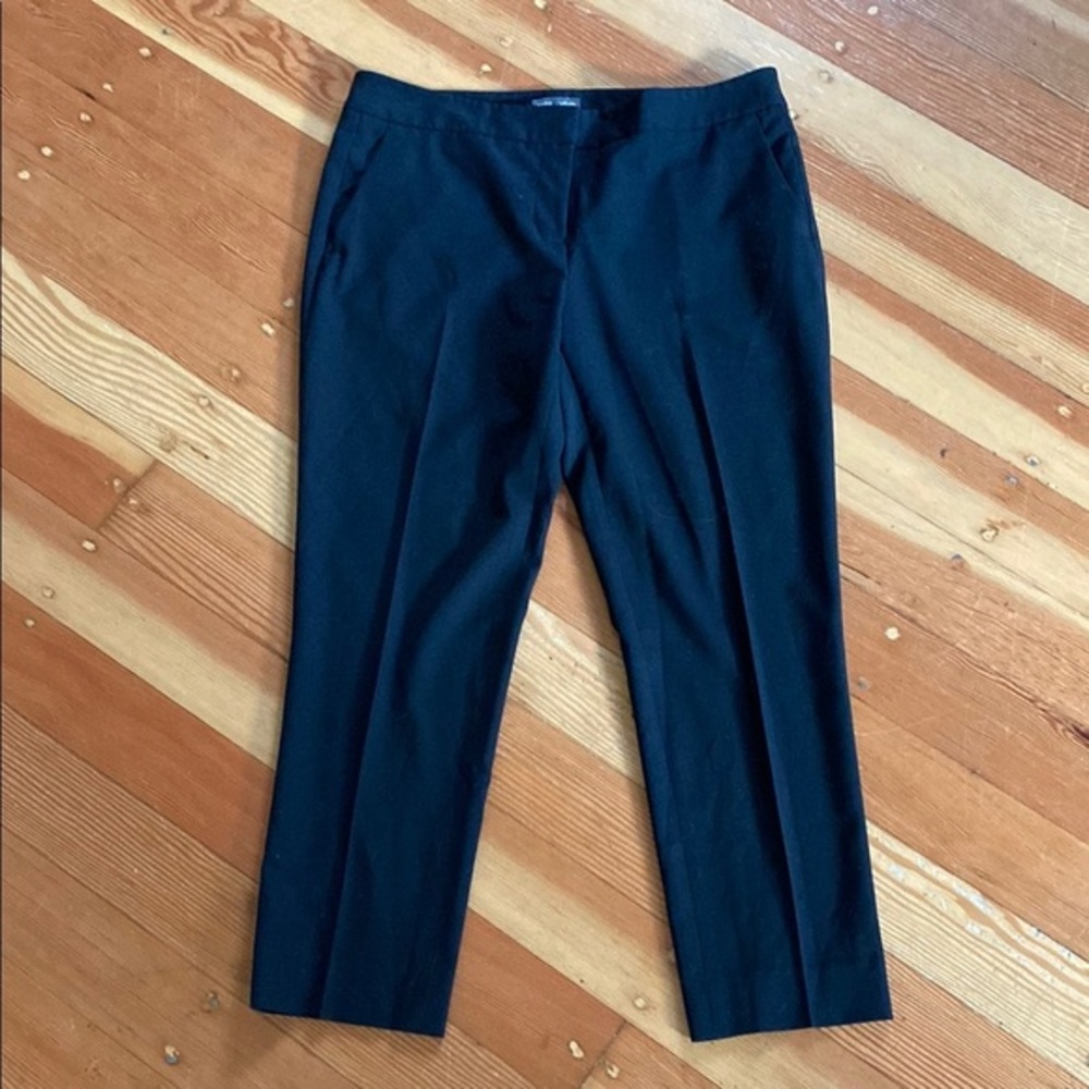 Vince‎ Camuto Black Cropped Dress Pants 4